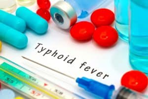 signs of typhoid
