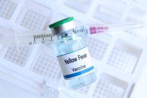 Yellow fever vaccination information for travel preparation