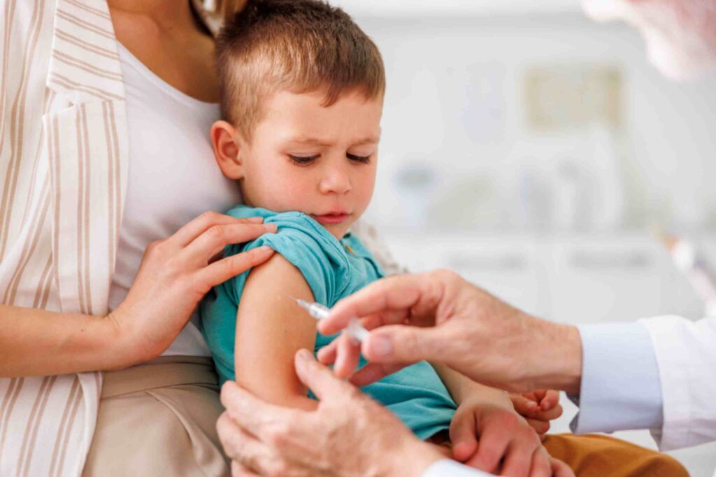 meningitis b risk after two vaccine doses in children